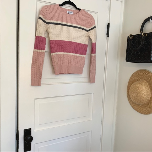 Vintage Tops - Vintage Striped Knit